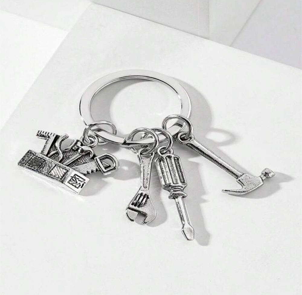 3/$25 Handyman Toolbox Wrench Screwdriver Hammer Keychain NEW